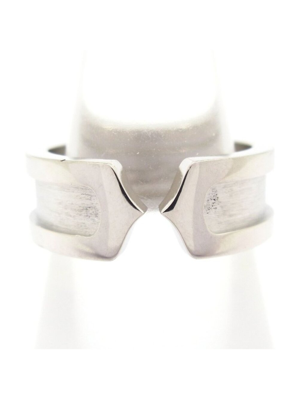 Cartier Ring 48 2C 18k White Gold